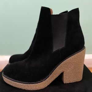 Suede Booties
